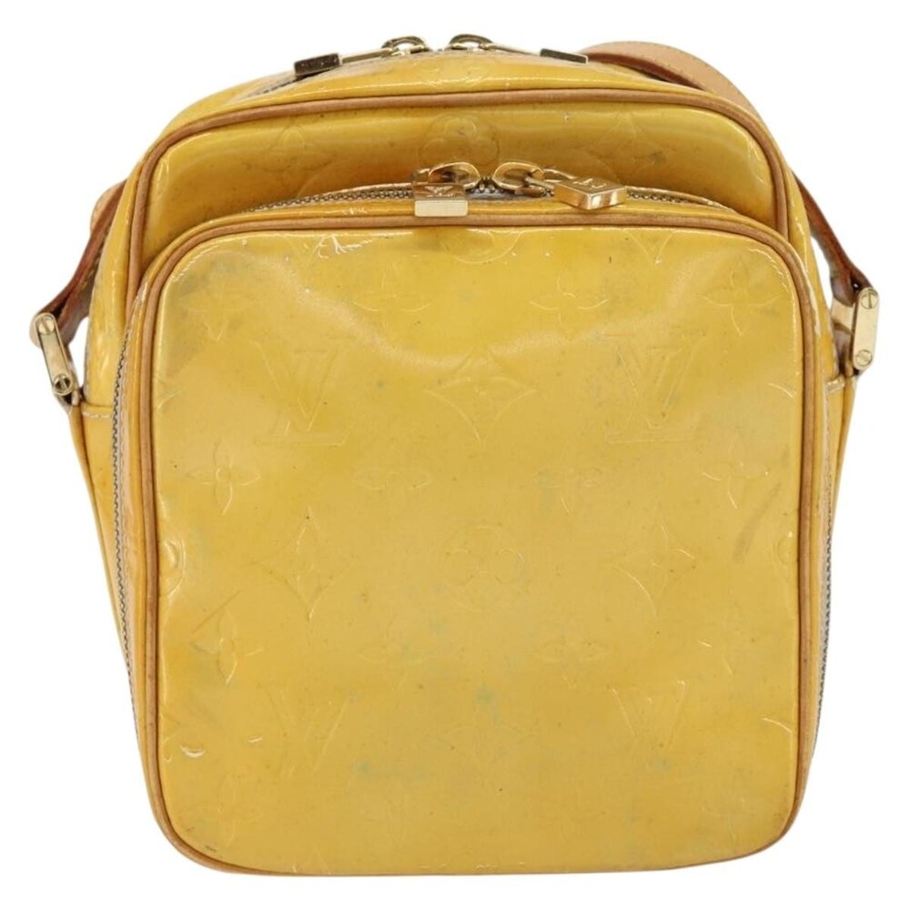 Louis Vuitton Monogram Vernis Wooster Shoulder Bag Gray